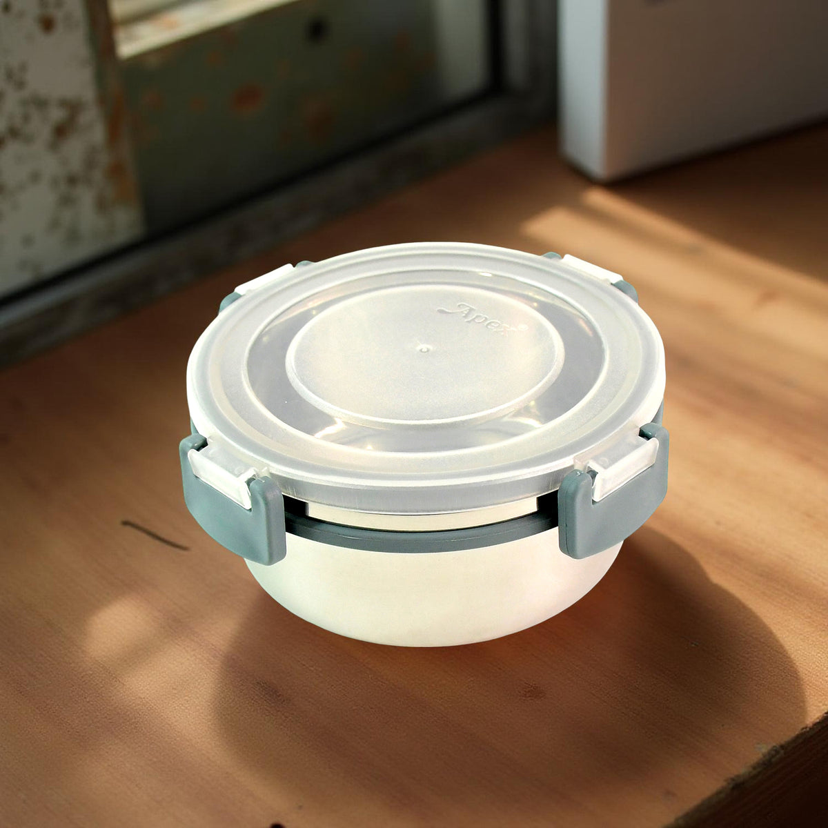 Apex Round Airtight Food Storage Container Approx 500 Ml (1 Pc)