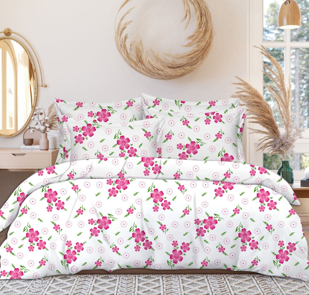 Double bedsheet with 2 pillow covers (BV-500)