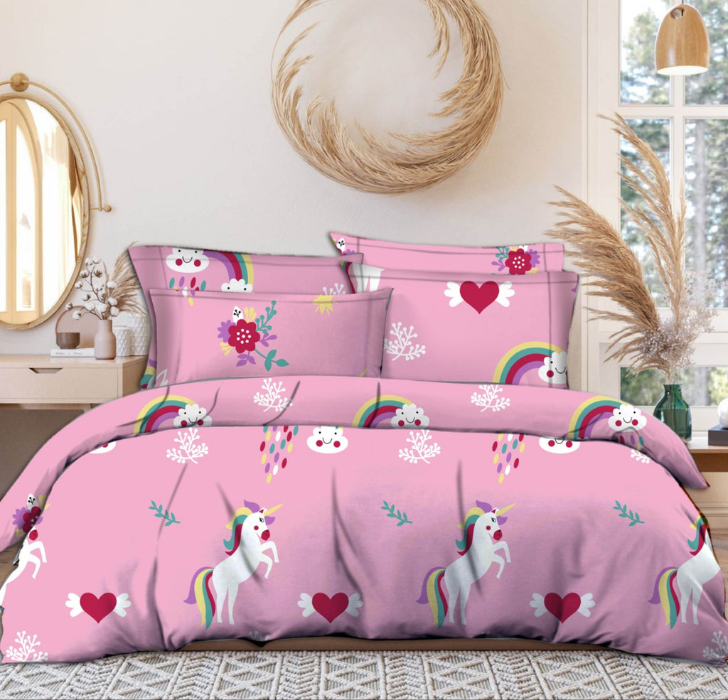 Double bedsheet with 2 pillow covers (BV-500)