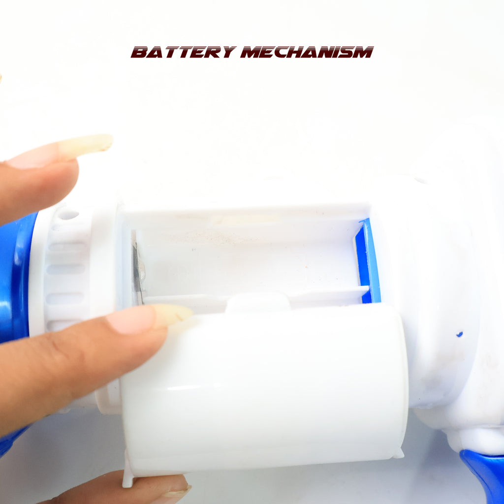 32 Holes Big Rechargeable Powerful Machine Bubble Gun Toys (1 Set)
