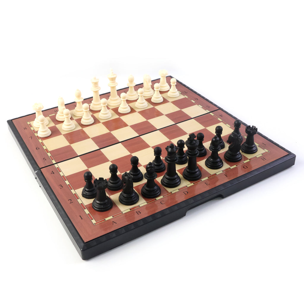 Premium Portable Chess Set Plastic Chess Pieces (1 Set)