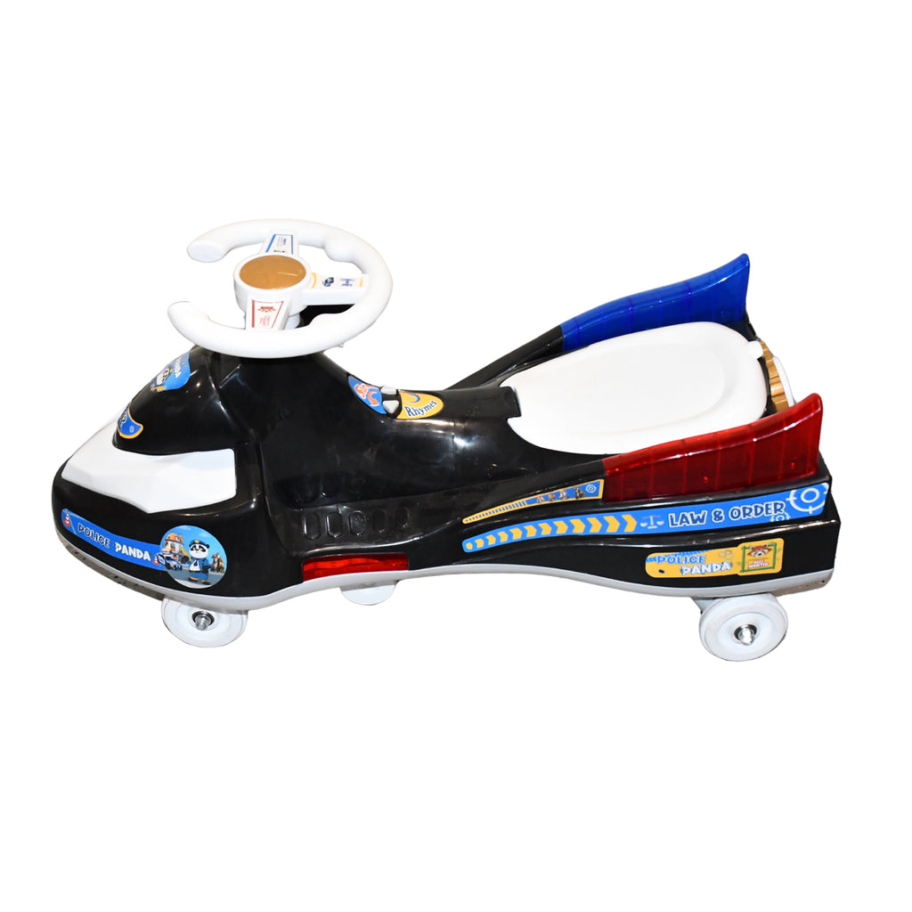 Twisted Police Ride-on Toy Car For Kids With Musical With Lights