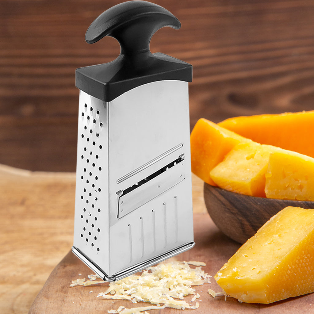 Apex Classic 4-in-1 Stainless Steel Grater  Slicer With Handle