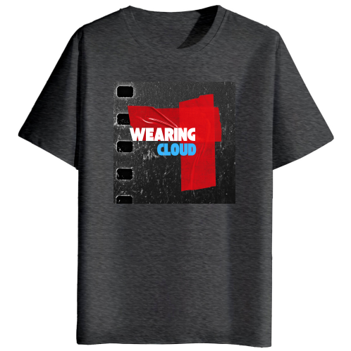 Wearing cloud round neck t shirt (BV-200)