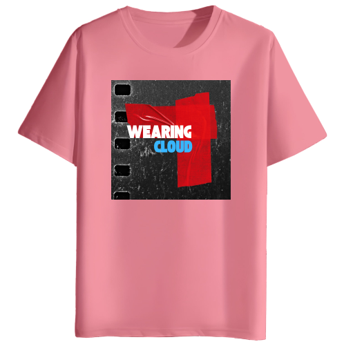 Wearing cloud round neck t shirt (BV-200)