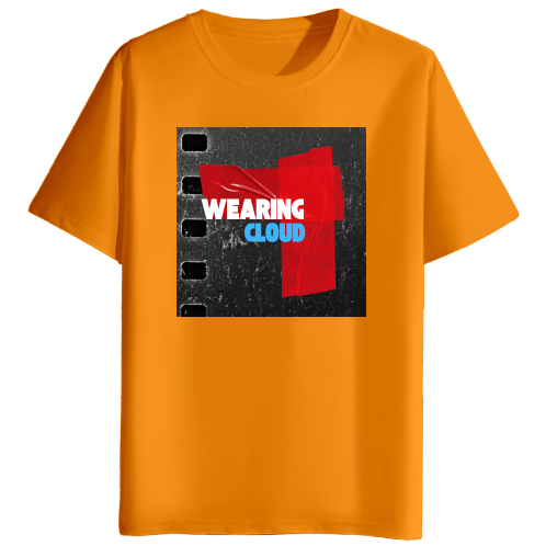 Wearing cloud round neck t shirt (BV-200)