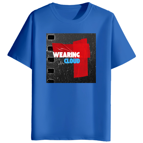 Wearing cloud round neck t shirt (BV-200)