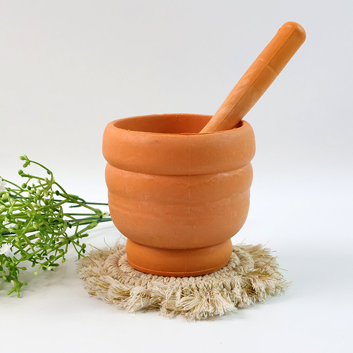 Unbreakable Plastic Mortar  Pestle - (Set)